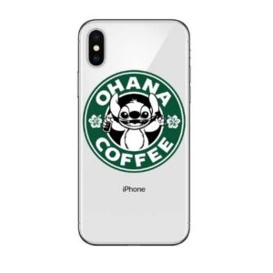 funda iphone stitch ohana coffee biberon