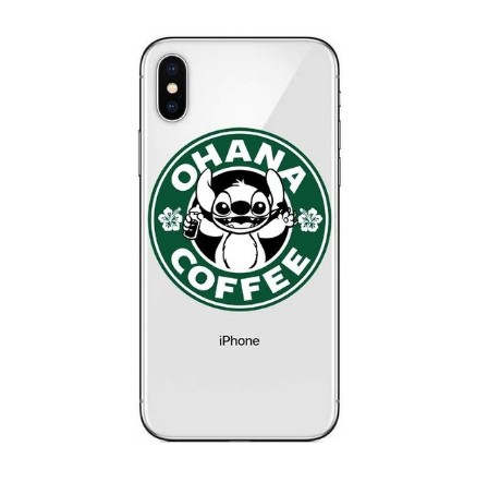 funda iphone stitch ohana coffee biberon