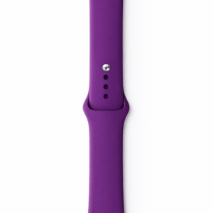 correa Apple Watch silicona 42-44mm recambio cómodo y resistente morado