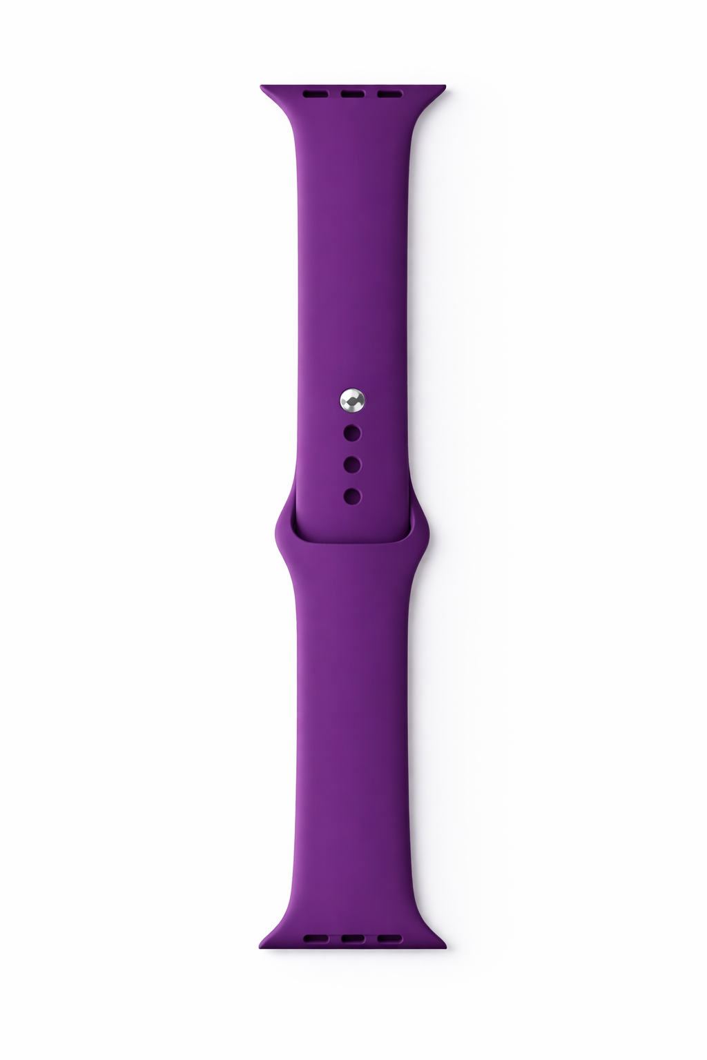 correa Apple Watch silicona 42-44mm recambio cómodo y resistente morado