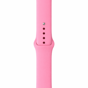 correa Apple Watch silicona 42-44mm recambio cómodo y resistente fucsia