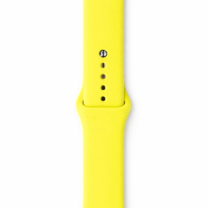 Compra tu correa Apple Watch silicona 42/44 mm color amarillo fosforito. Recambio cómodo, resistente y fácil de colocar. Perfecta como recambio de correa de reloj Apple. Envío rápido desde España.
