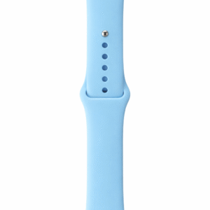 correa Apple Watch silicona 42-44mm recambio cómodo y resistente azul cielo