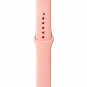 correa Apple Watch 42-44mm silicona flexible rosa pastel para recambio