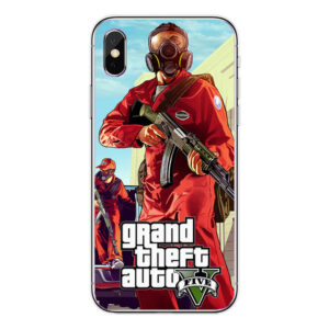 funda iPhone GTA V diseño urbano personajes icónicos fundas iPhone baratas