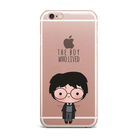 funda iPhone Harry Potter The Boy Who Lived cicatriz y magia fundas iPhone baratas