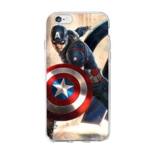 funda iPhone Capitán América con escudo