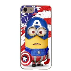 funda iPhone Minion Capitán América