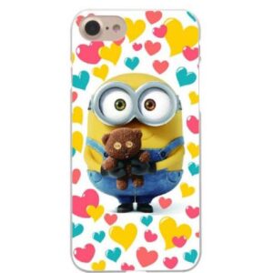 funda iPhone Minion con peluche