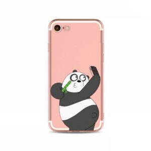 funda iPhone Panda We Bare Bears selfie