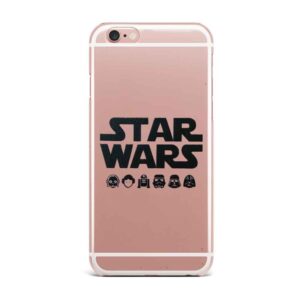 funda iPhone logo Star Wars minimalista fundas iPhone baratas