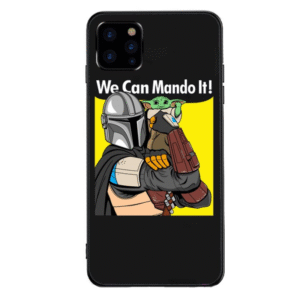 Funda iPhone - The Mandalorian y Baby Yoda