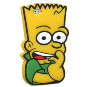 Funda iPhone - Bart Simpson Verde