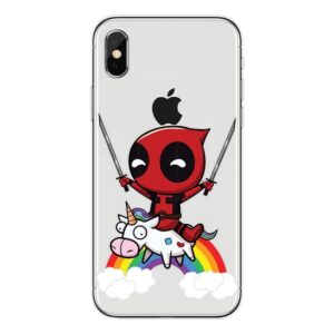Funda iPhone – Deadpool Unicornio