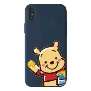 Funda iPhone Winnie the Pooh Azul