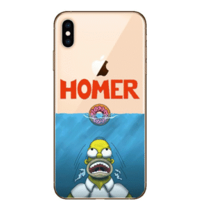 Funda iPhone - Homer Simpson Rosquilla
