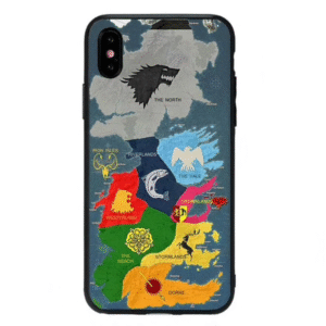Funda iPhone – Mapa Juego de Tronos