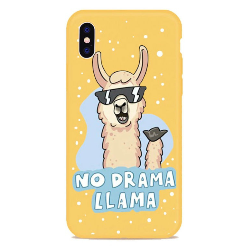 Funda iPhone – Meme No Drama Llama