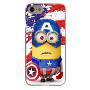 Funda iPhone - Minion Capitan America