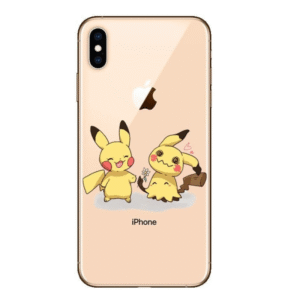 Funda iPhone – Pikachu y Mimikyu