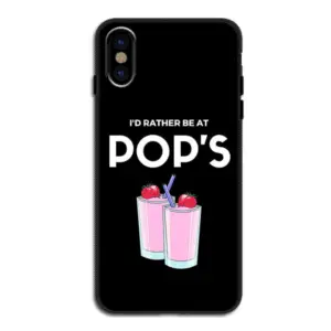 Funda iPhone I'd Rather Be at Pop's