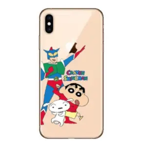 Funda iPhone Shin Chan, Nevado & Ultrahéroe