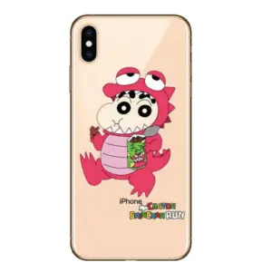 Funda iPhone Shin Chan Disfraz Chocobi