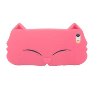 Funda iPhone - Gato Fucsia