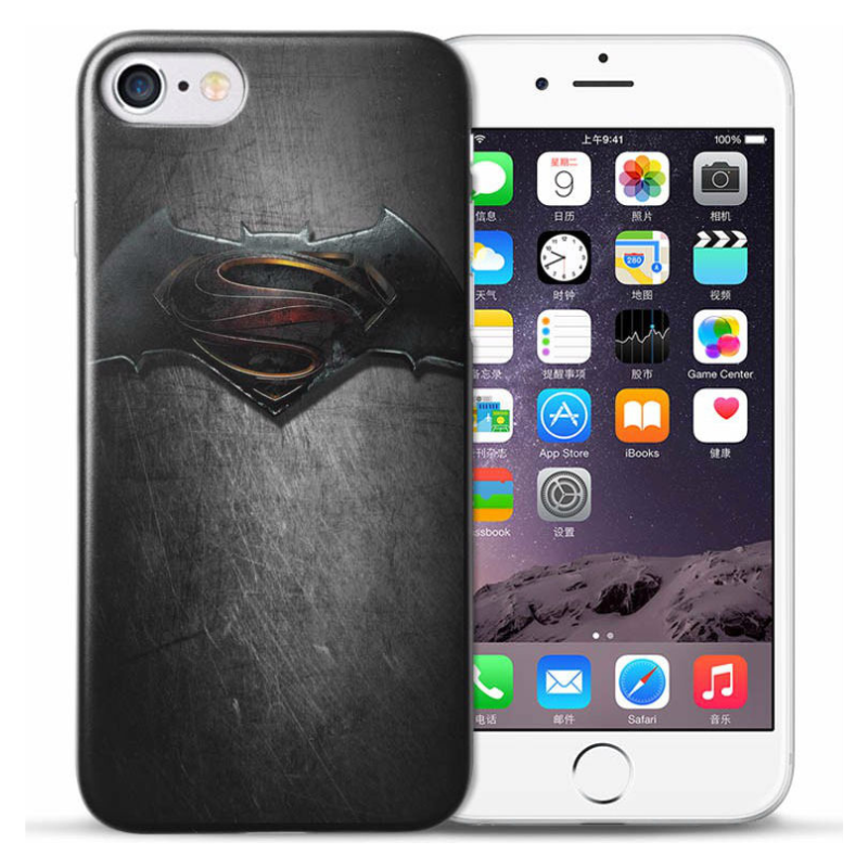Funda iPhone – Logo Batman Superman